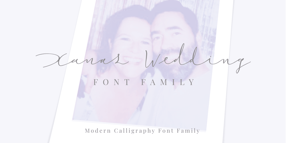 Xanas Wedding font