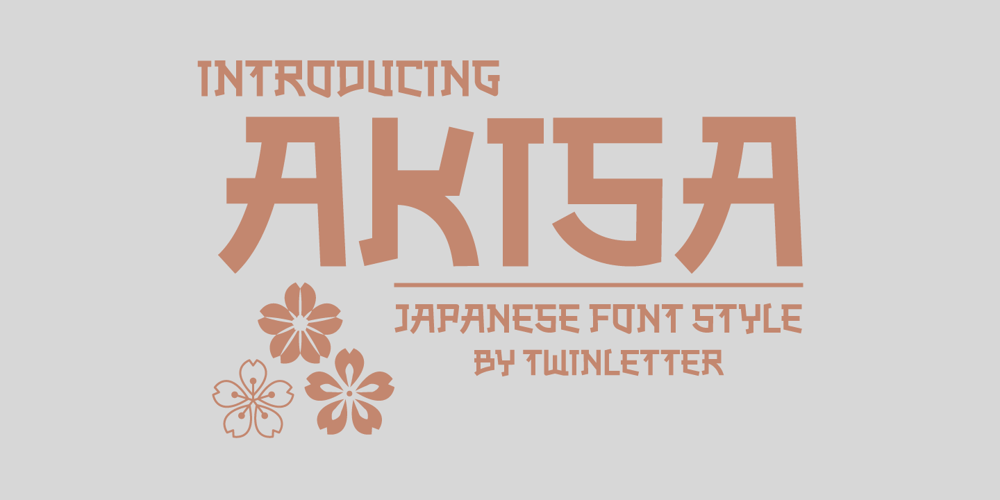 Akisa font