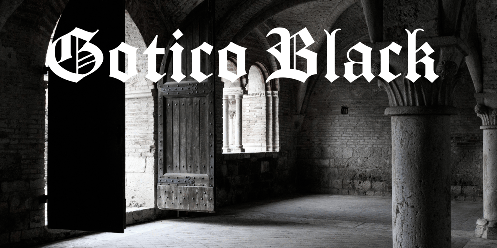 Gotico font