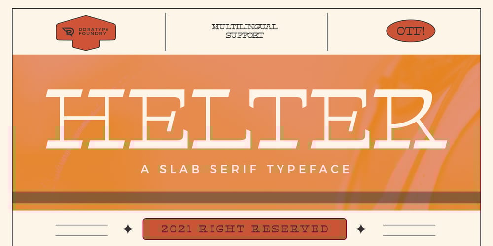 Helter Slab font