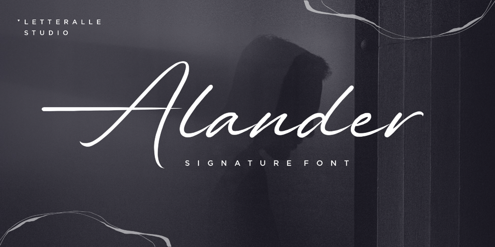 Alander font