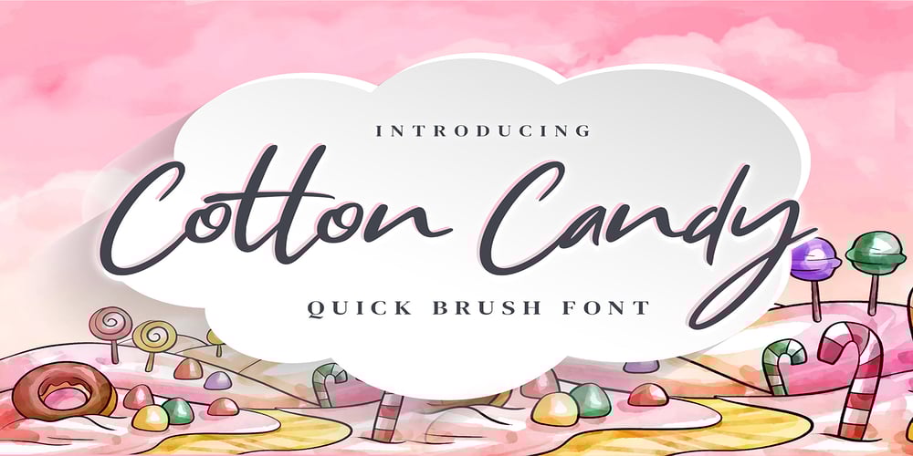 Cotton Candy font