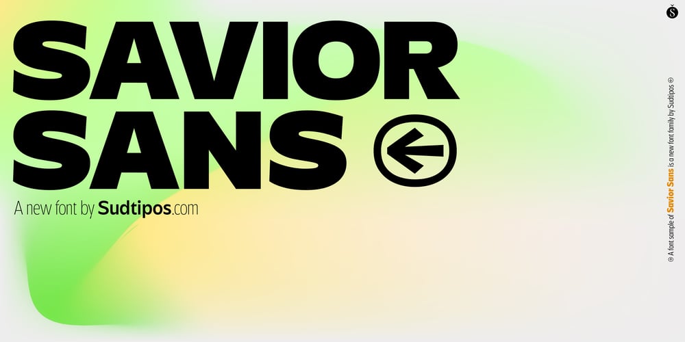 Savior Sans font