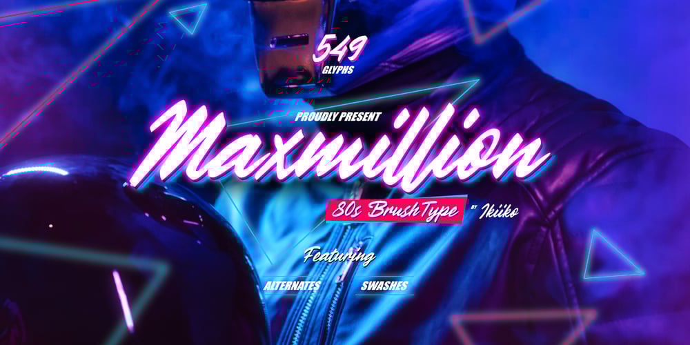 Maxmillion font