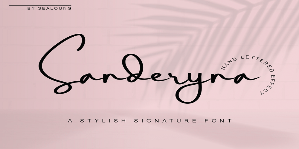 Sanderyna font