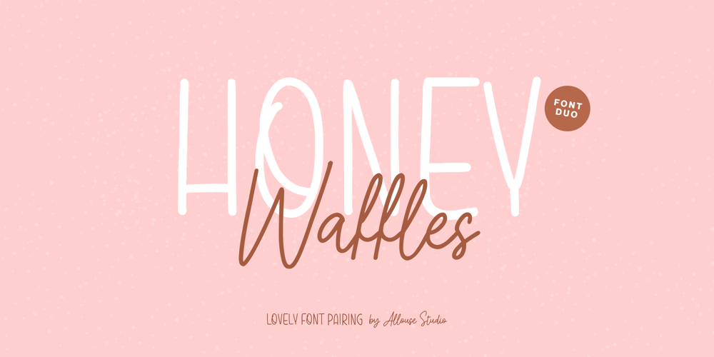 Honey Waffles font