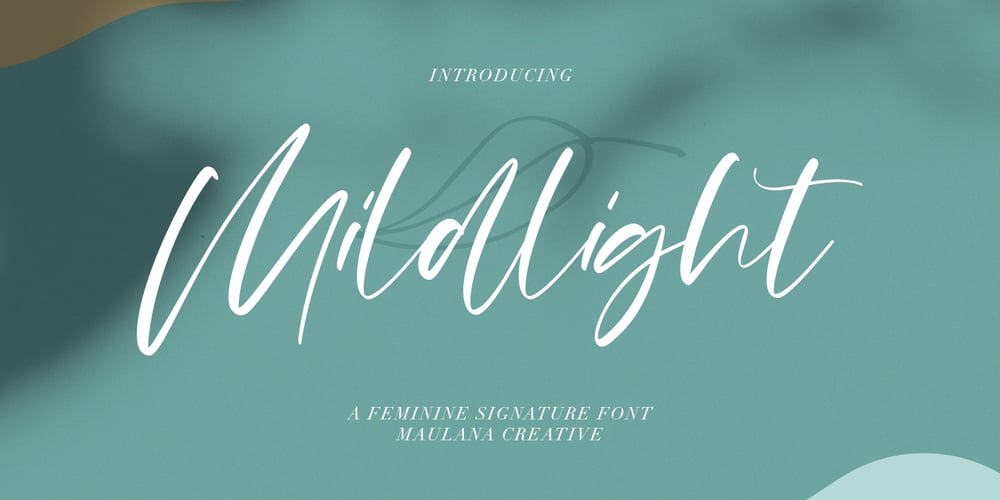 Mildlight font