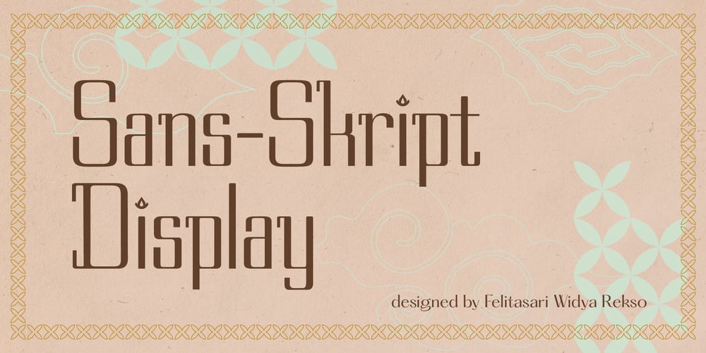 Sans Skript font