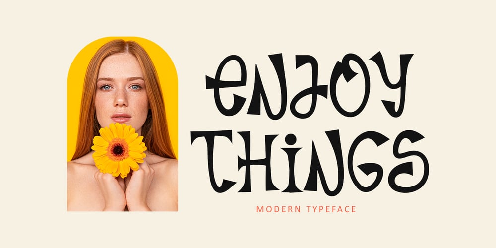 Enjoy Things font