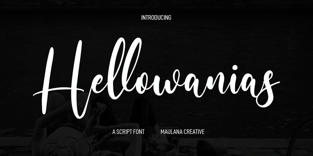 Hellowanias font