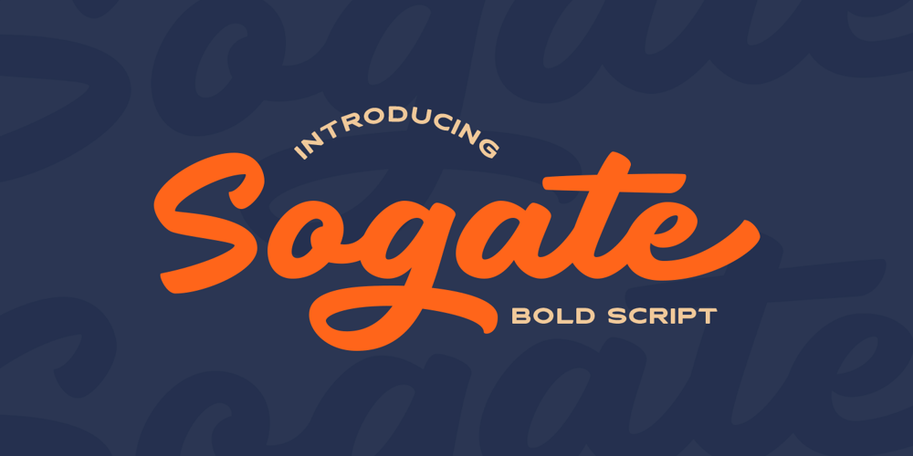 Sogate font