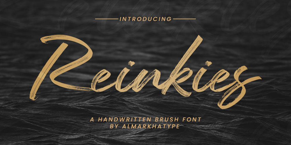 Reinkies font