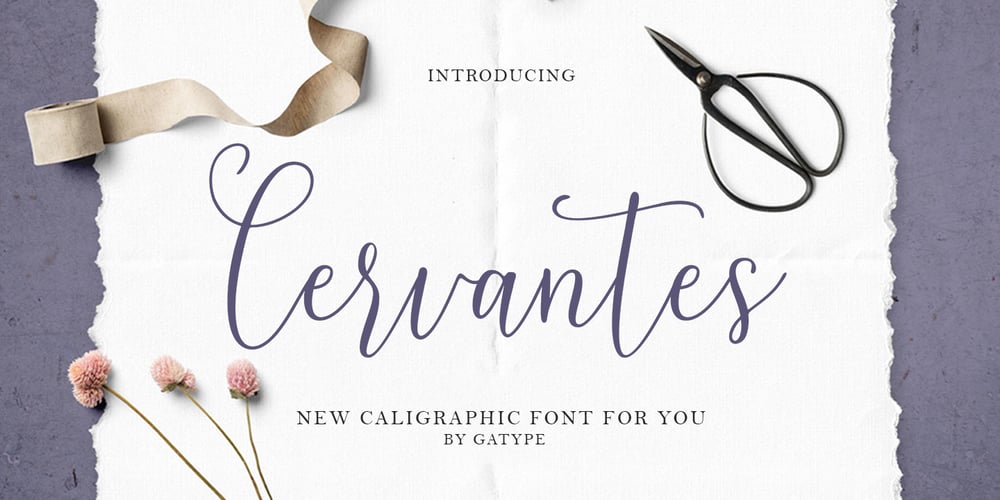 Cervantes font