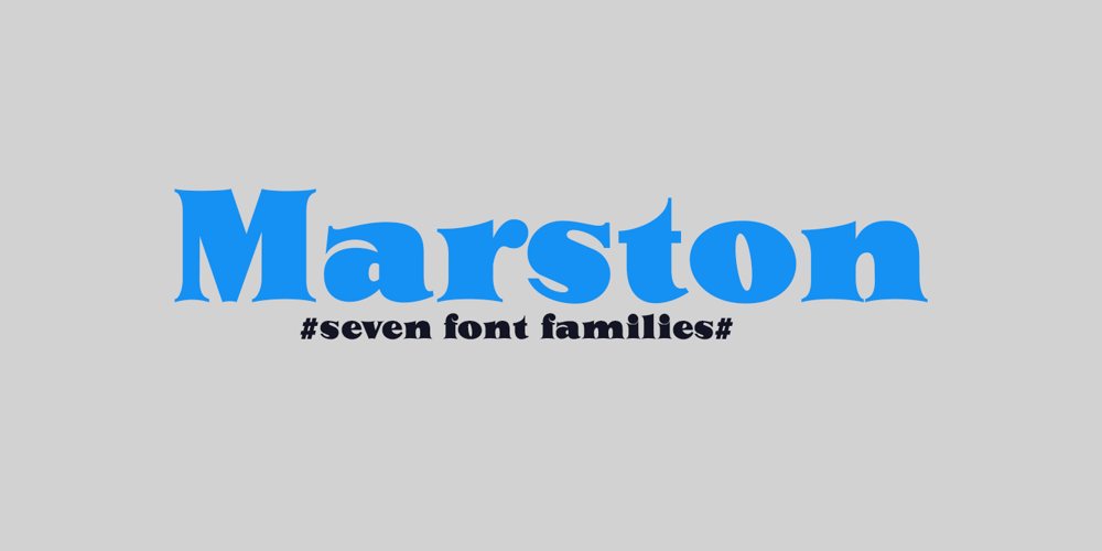 Marston font