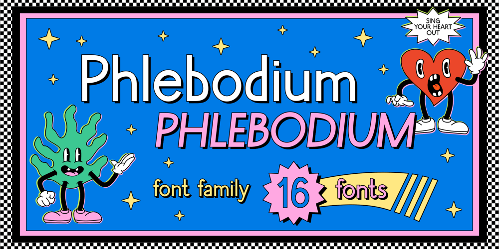 Phlebodium font