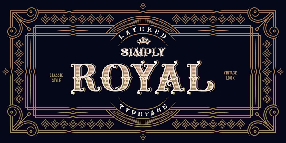 Simply Royal font