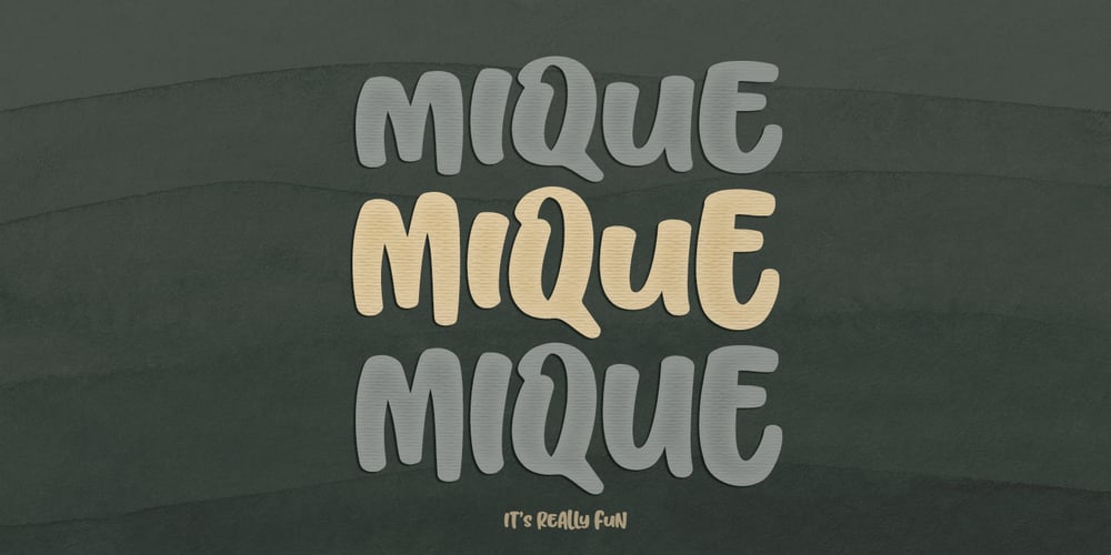 Mique font