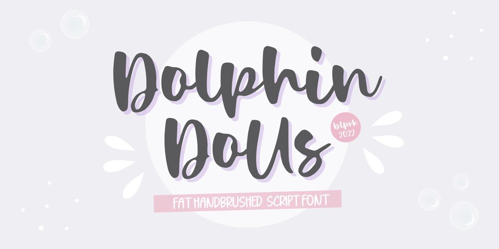 Dolphin Dolls font