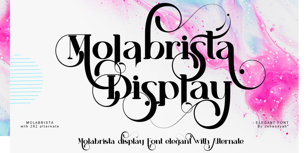 Molabrista font