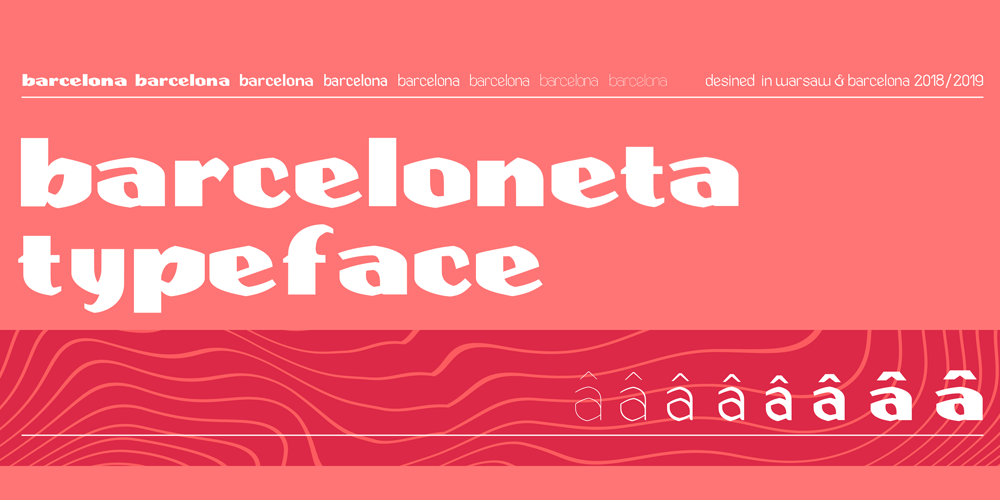 Barceloneta font