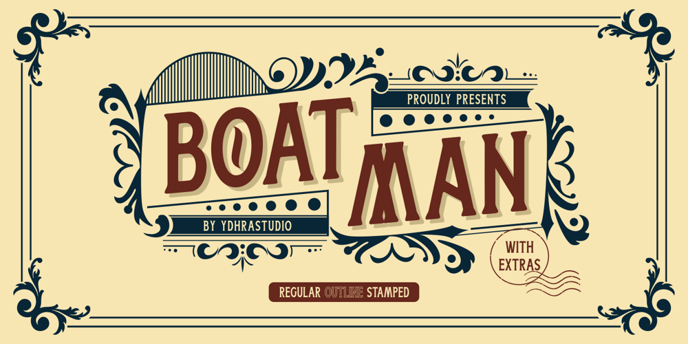 Boatman font