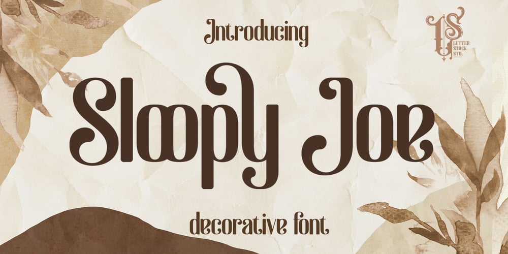 Sloopy Joe font