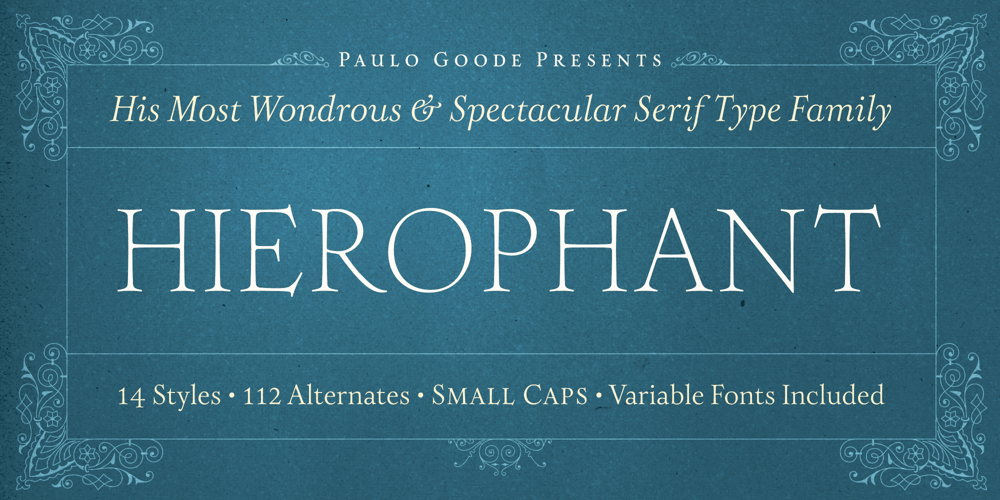 Hierophant font