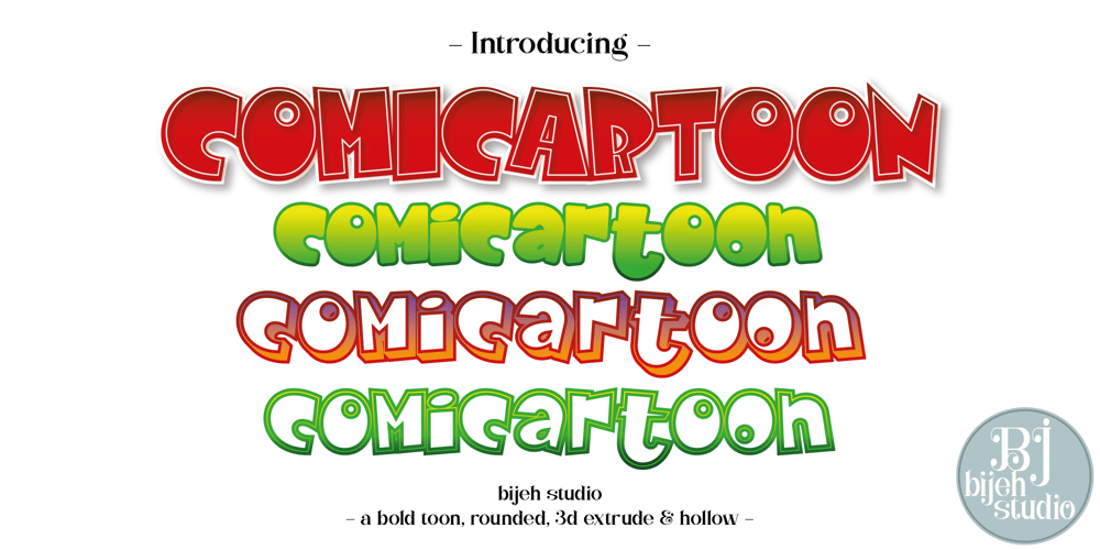 Comicartoon font