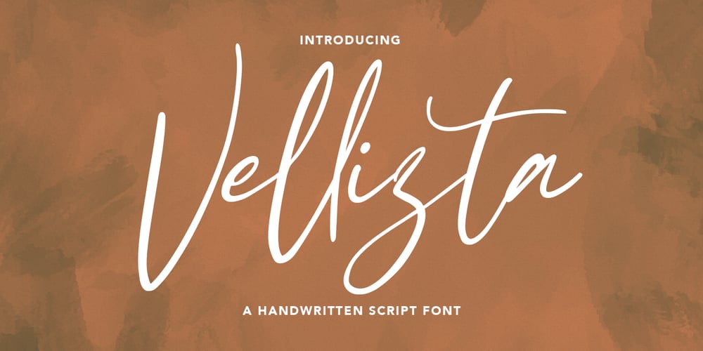 Vellizta font