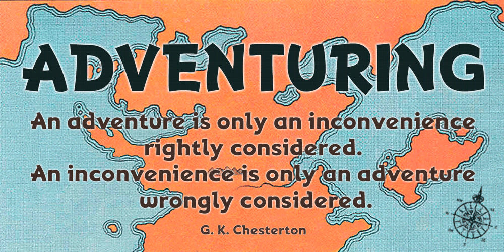 Adventuring font
