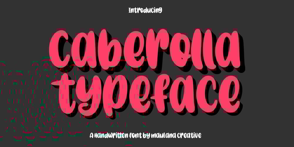 Caberolla font