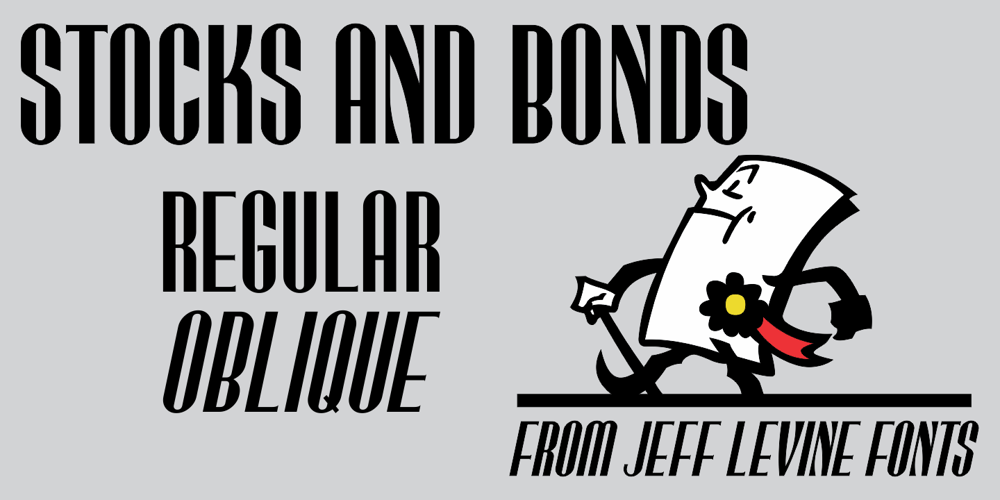Stocks and Bonds JNL font