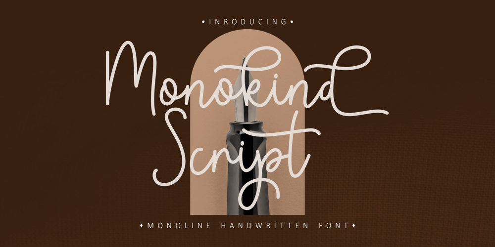 Monokind Script font