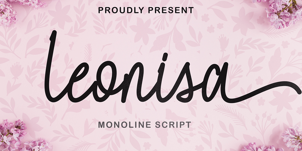Leonisa font