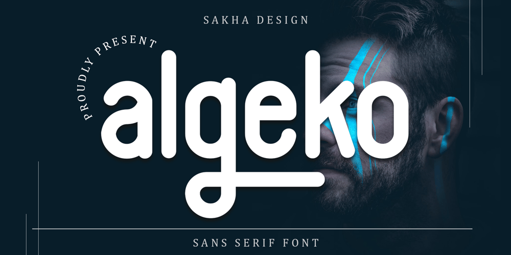 Algeko font