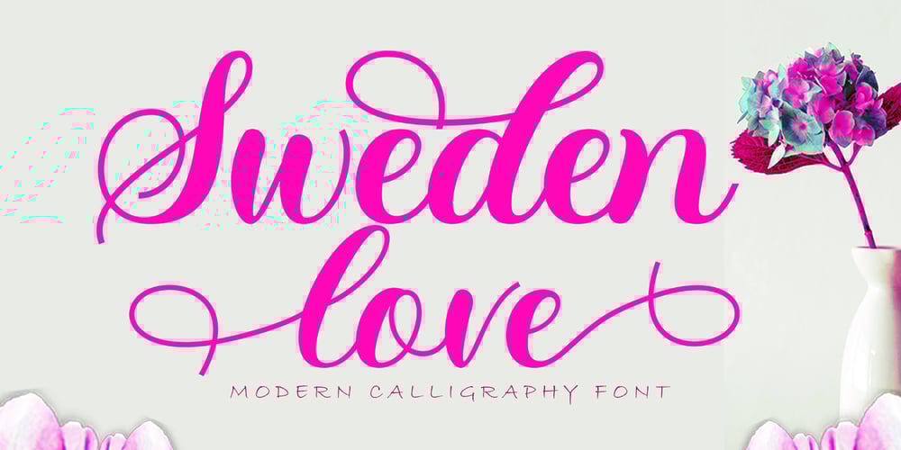 Sweden Love font