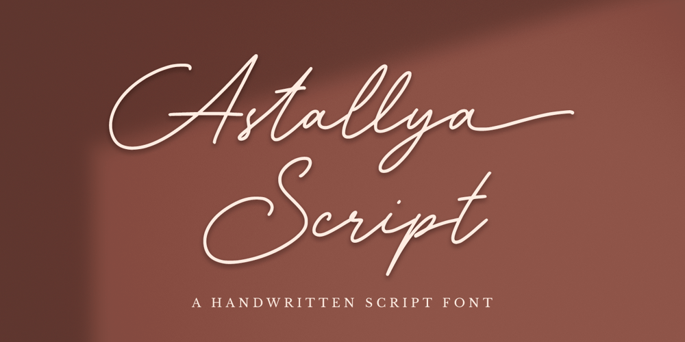 Astallya Script font
