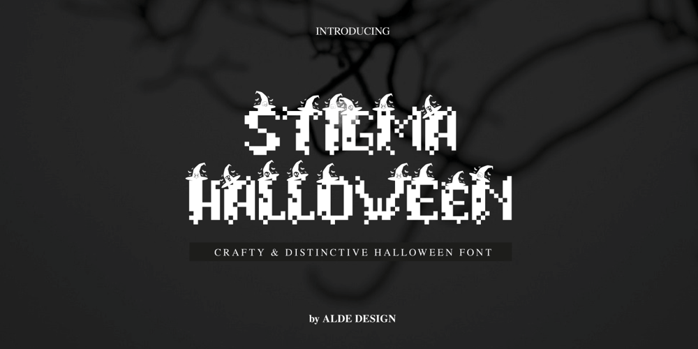 Stigma Halloween font