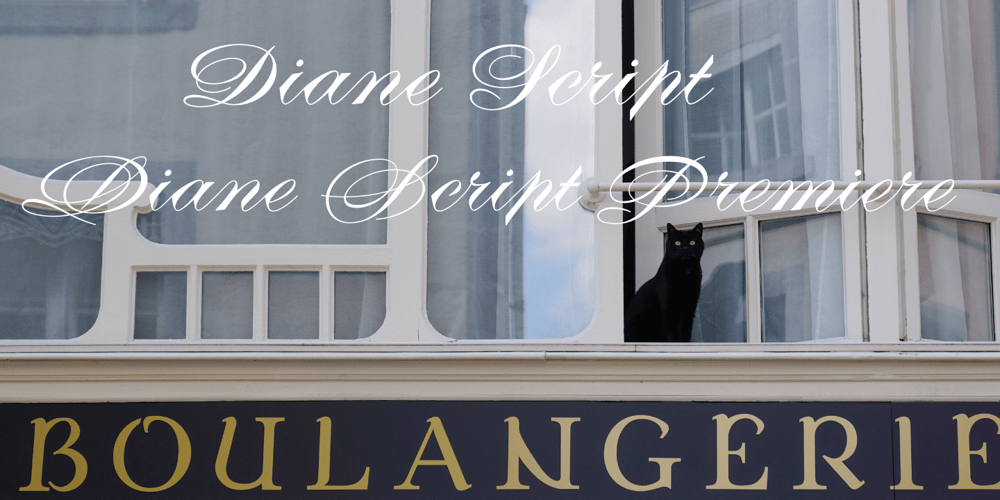 Diane Script font