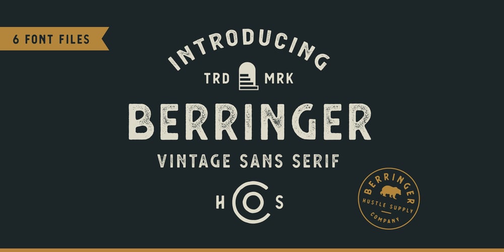 Berringer font