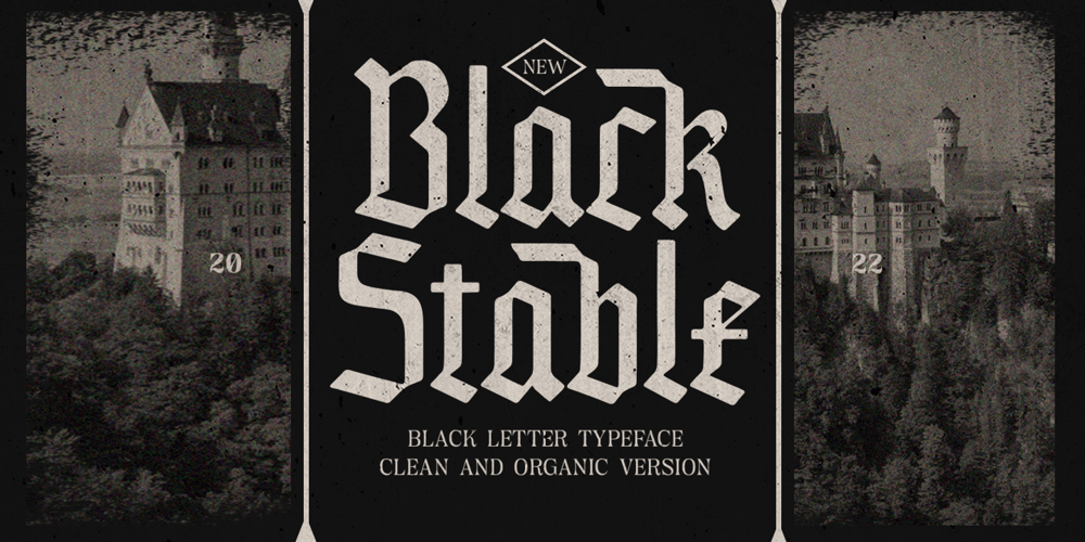 Black Stable font
