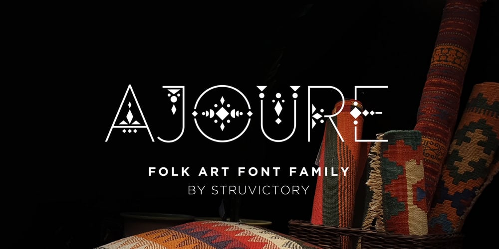 Ajoure font