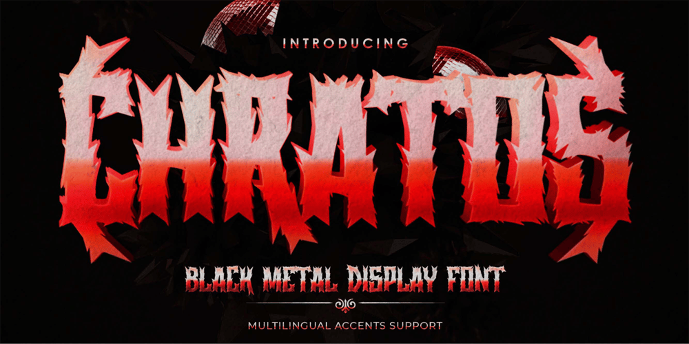 Chratos font