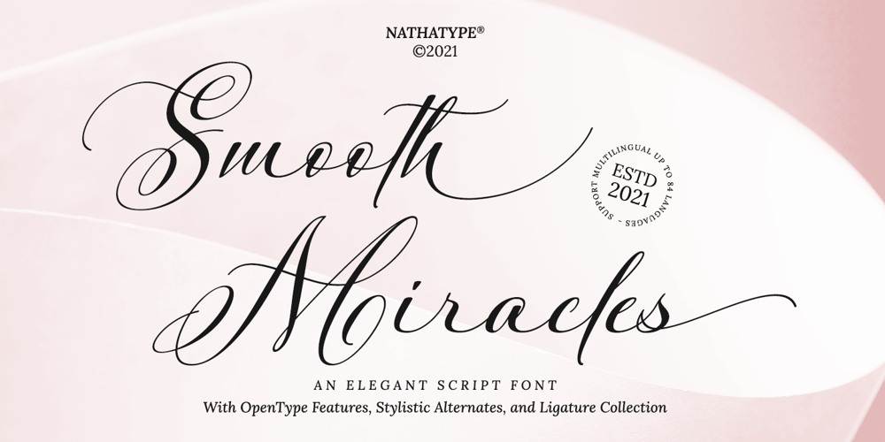 Smooth Miracles font