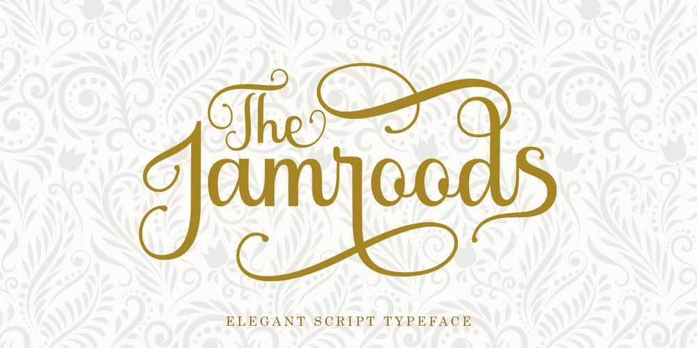 The Jamroods font