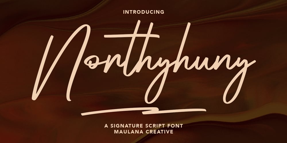 Northyhuny font