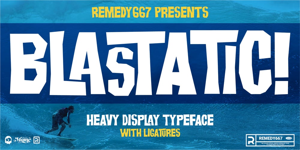 Blastatic font