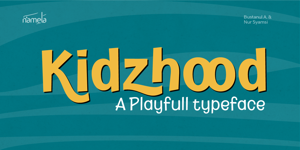 Kidzhood font