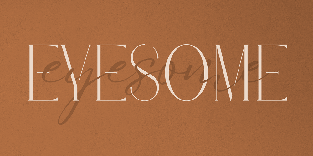 Eyesome font