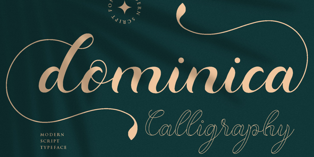 Dominica Calligraphy font